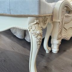 Банкетка Мона Лиза (крем) в Пуровске - purovsk.mebel24.online | фото 3