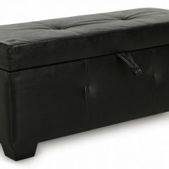 Банкетка-сундук Шерри College Black в Пуровске - purovsk.mebel24.online | фото