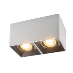 DK3035-WB Светильник накладной IP 20, 10 Вт, GU5.3, LED, белый/черный, пластик в Пуровске - purovsk.mebel24.online | фото