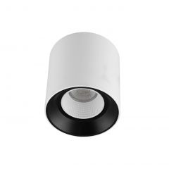 DK3090-WB+WH Светильник накладной IP 20, 10 Вт, GU5.3, LED, бело-черный/белый, пластик в Пуровске - purovsk.mebel24.online | фото