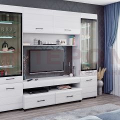 Гостиная Камелия Композиция 11 (Снежный ясень) в Пуровске - purovsk.mebel24.online | фото
