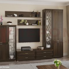 Гостиная Карина Композиция 12 (Акация Молдау) в Пуровске - purovsk.mebel24.online | фото