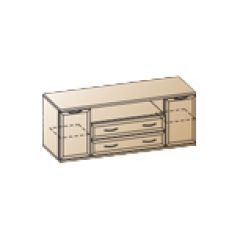 Гостиная Карина Композиция 9 (Гикори Джексон светлый) в Пуровске - purovsk.mebel24.online | фото 5