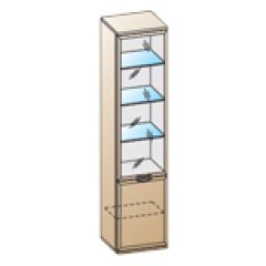 Гостиная Карина Композиция 9 (Гикори Джексон светлый) в Пуровске - purovsk.mebel24.online | фото 6