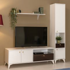 Гостиная Миндаль (модульная) в Пуровске - purovsk.mebel24.online | фото 2