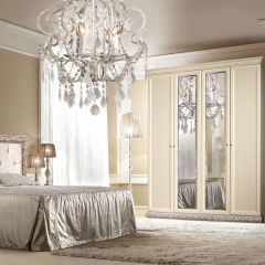 Комод узкий Тиффани штрих-лак/серебро (ТФКМ-2 ) в Пуровске - purovsk.mebel24.online | фото 2