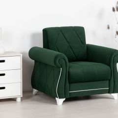 Комплект Роуз ТД 411 диван-кровать + кресло + комплект подушек в Пуровске - purovsk.mebel24.online | фото 2