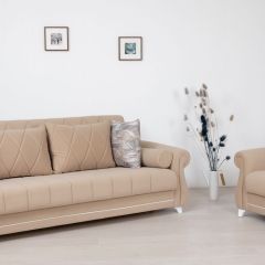 Комплект Роуз ТД 412 диван-кровать + кресло + комплект подушек в Пуровске - purovsk.mebel24.online | фото