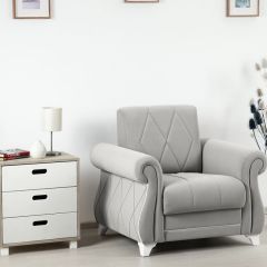 Комплект Роуз ТД 414 диван-кровать + кресло + комплект подушек в Пуровске - purovsk.mebel24.online | фото 2
