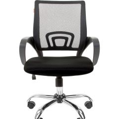 Кресло для оператора CHAIRMAN 696 хром (ткань TW-11/сетка TW-01) в Пуровске - purovsk.mebel24.online | фото 2