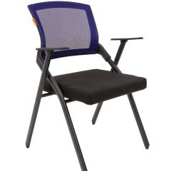 Кресло для посетителей CHAIRMAN NEXX (ткань стандарт черный/сетка DW-61) в Пуровске - purovsk.mebel24.online | фото