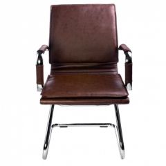 Кресло для посетителя Бюрократ CH-993-Low-V/Brown коричневый в Пуровске - purovsk.mebel24.online | фото 4