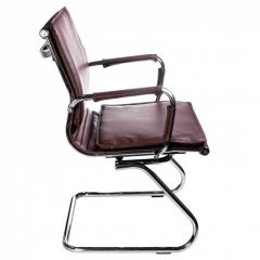 Кресло для посетителя Бюрократ CH-993-Low-V/Brown коричневый в Пуровске - purovsk.mebel24.online | фото 2