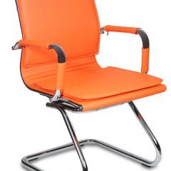 Кресло для посетителя Бюрократ CH-993-Low-V/orange оранжевый в Пуровске - purovsk.mebel24.online | фото