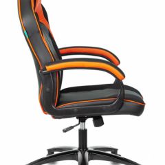 Кресло игровое Бюрократ VIKING 2 AERO ORANGE черный/оранжевый в Пуровске - purovsk.mebel24.online | фото 3