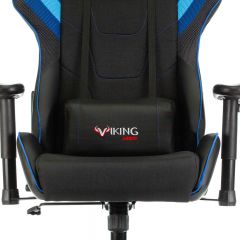 Кресло игровое Бюрократ VIKING 4 AERO BLUE черный/синий в Пуровске - purovsk.mebel24.online | фото 7