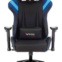 Кресло игровое Бюрократ VIKING 4 AERO BLUE черный/синий в Пуровске - purovsk.mebel24.online | фото 3