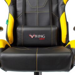 Кресло игровое Бюрократ VIKING 5 AERO YELLOW черный/желтый в Пуровске - purovsk.mebel24.online | фото 7