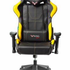 Кресло игровое Бюрократ VIKING 5 AERO YELLOW черный/желтый в Пуровске - purovsk.mebel24.online | фото 3