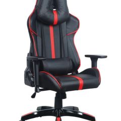 Кресло компьютерное BRABIX "GT Carbon GM-120" (черное/красное) 531931 в Пуровске - purovsk.mebel24.online | фото