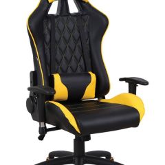 Кресло компьютерное BRABIX "GT Master GM-110" (черное/желтое) 531927 в Пуровске - purovsk.mebel24.online | фото