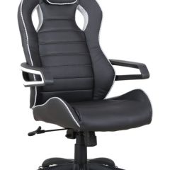 Кресло компьютерное BRABIX "Techno Pro GM-003" (черное/серое, вставки серые) 531814 в Пуровске - purovsk.mebel24.online | фото