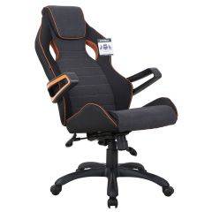 Кресло компьютерное BRABIX Techno Pro GM-003 (ткань черное/серое, вставки оранжевые) 531813 в Пуровске - purovsk.mebel24.online | фото 8