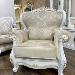 Кресло Натали (белый глянец) в Пуровске - purovsk.mebel24.online | фото 3