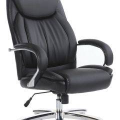 Кресло офисное BRABIX "Advance EX-575" (хром/экокожа/черное) 531825 в Пуровске - purovsk.mebel24.online | фото 2