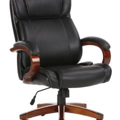 Кресло офисное BRABIX PREMIUM "Magnum EX-701" (дерево, рециклированная кожа, черное) 531827 в Пуровске - purovsk.mebel24.online | фото