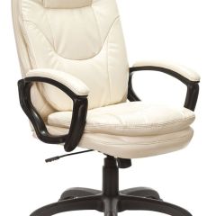 Кресло офисное BRABIX PREMIUM "Trend EX-568", экокожа, бежевое, 532102 в Пуровске - purovsk.mebel24.online | фото