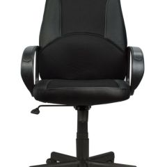 Кресло офисное BRABIX "City EX-512" (кожзам черный, ткань черная) 531407 в Пуровске - purovsk.mebel24.online | фото 4