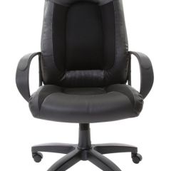 Кресло офисное BRABIX "Strike EX-525" (экокожа черная, ткань черная) 531381 в Пуровске - purovsk.mebel24.online | фото 5