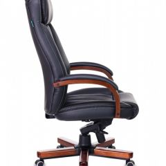 Кресло руководителя Бюрократ T-9922WALNUT/BLACK в Пуровске - purovsk.mebel24.online | фото 3