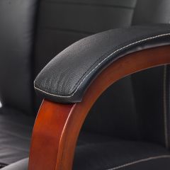 Кресло руководителя Бюрократ T-9923WALNUT/BLACK в Пуровске - purovsk.mebel24.online | фото 6