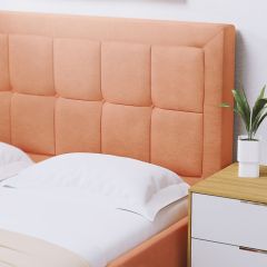 Кровать Адриана Люкс Решетка+ПМ+Дно (1400) в Пуровске - purovsk.mebel24.online | фото 2