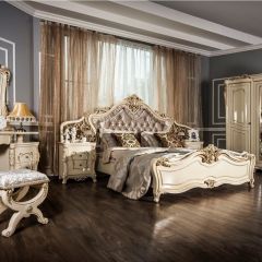 Кровать 1800 Джоконда (крем) в Пуровске - purovsk.mebel24.online | фото 7
