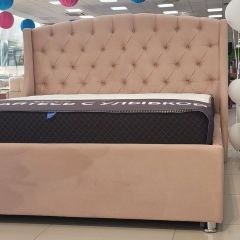 Кровать Франческа + Решетка+ПМ (1400) *БЕЗ ДНА в Пуровске - purovsk.mebel24.online | фото 2