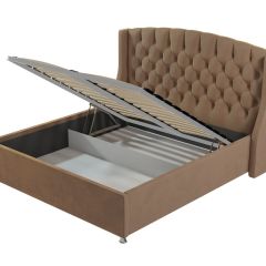 Кровать Франческа + Решетка+ПМ (1400) *БЕЗ ДНА в Пуровске - purovsk.mebel24.online | фото 3