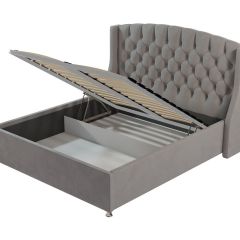 Кровать Франческа + Решетка+ПМ (1400) *БЕЗ ДНА в Пуровске - purovsk.mebel24.online | фото 5