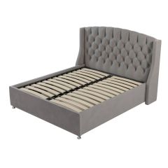 Кровать Франческа + Решетка+ПМ (1400) *БЕЗ ДНА в Пуровске - purovsk.mebel24.online | фото 6