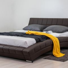 Кровать двойная Оливия 160 + ортопед. основание в Пуровске - purovsk.mebel24.online | фото