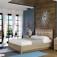 Кровать КР-1071 с мягким изголовьем в Пуровске - purovsk.mebel24.online | фото 1