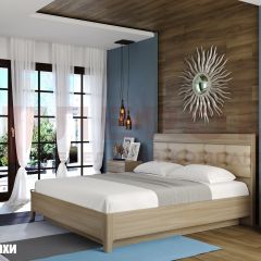 Кровать КР-1073 с мягким изголовьем в Пуровске - purovsk.mebel24.online | фото