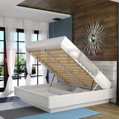 Кровать КР-1853 с мягким изголовьем в Пуровске - purovsk.mebel24.online | фото 5