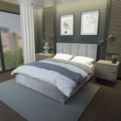 Кровать Мерида Решетка+ПМ (1600) *БЕЗ ДНА в Пуровске - purovsk.mebel24.online | фото