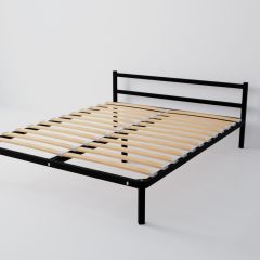 Кровать Мета с ортопедическим основанием 900 (серый) в Пуровске - purovsk.mebel24.online | фото 2