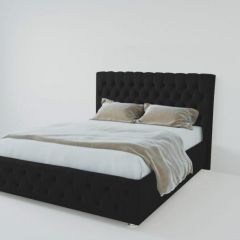 Кровать Версаль 1200 без основания (экокожа кольт Ч) в Пуровске - purovsk.mebel24.online | фото