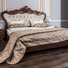 Кровать с мягким изголовьем Афина 1800 (караваджо) в Пуровске - purovsk.mebel24.online | фото