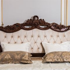 Кровать с мягким изголовьем Афина 1800 (караваджо) в Пуровске - purovsk.mebel24.online | фото 4